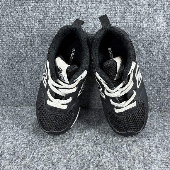 New Balance 574 Toddler 6 Shoes Black White Athletic Sneakers - Picture 7 of 11